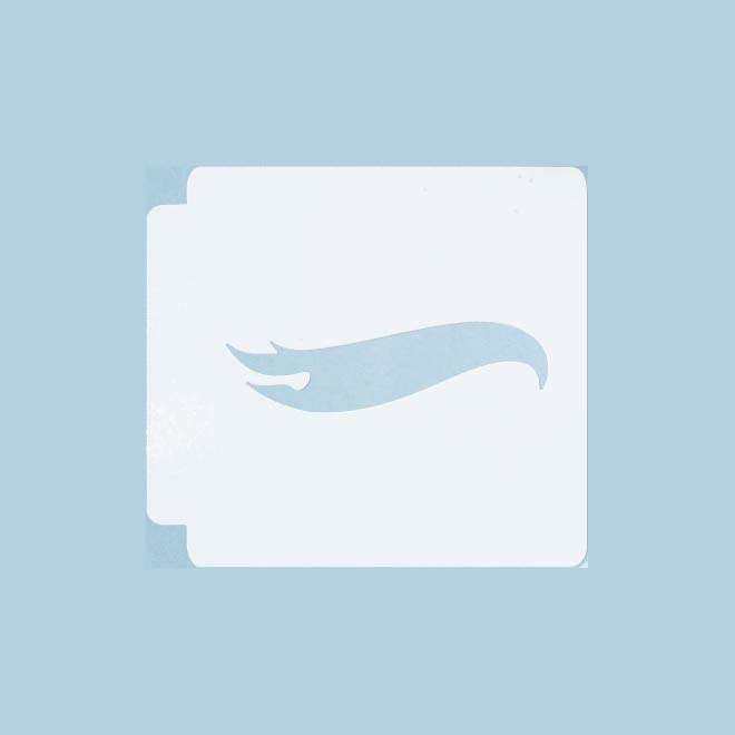 Hot Wheels Logo Silhouette 783-A854 Stencil
