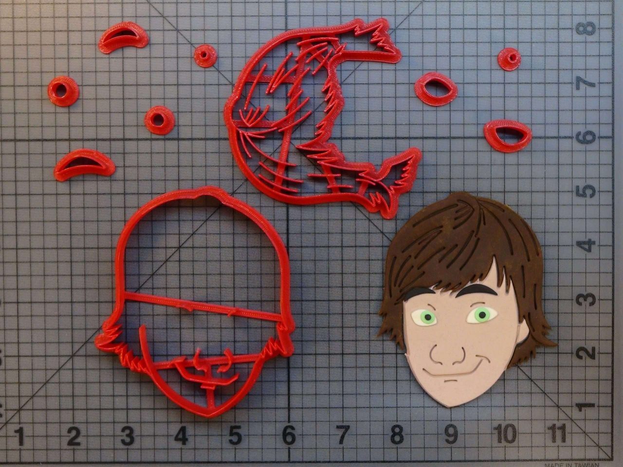 How to Train Your Dragon - Hiccup 266-B169 Cookie Cutter Set