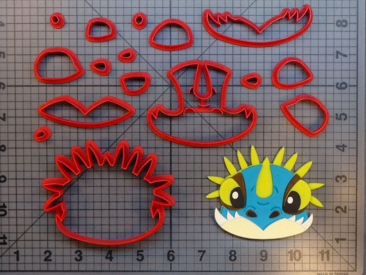 How to Train Your Dragon - Stormfly 266-B171 Cookie Cutter Set