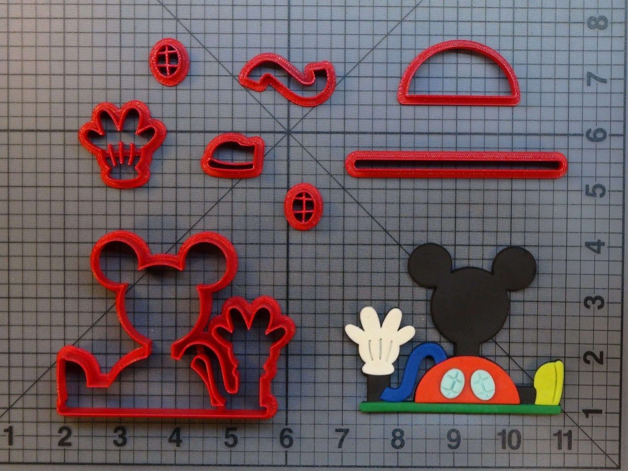 Mickey Mouse Clubhouse 266-B304 Cookie Cutter Set