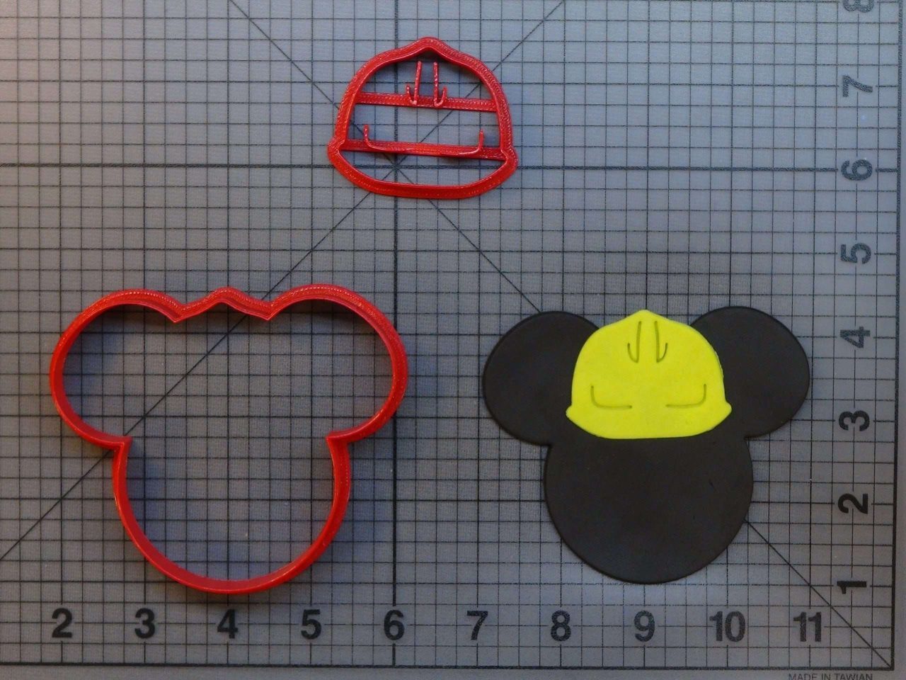 Mickey Mouse Construction 266-B260 Cookie Cutter Set