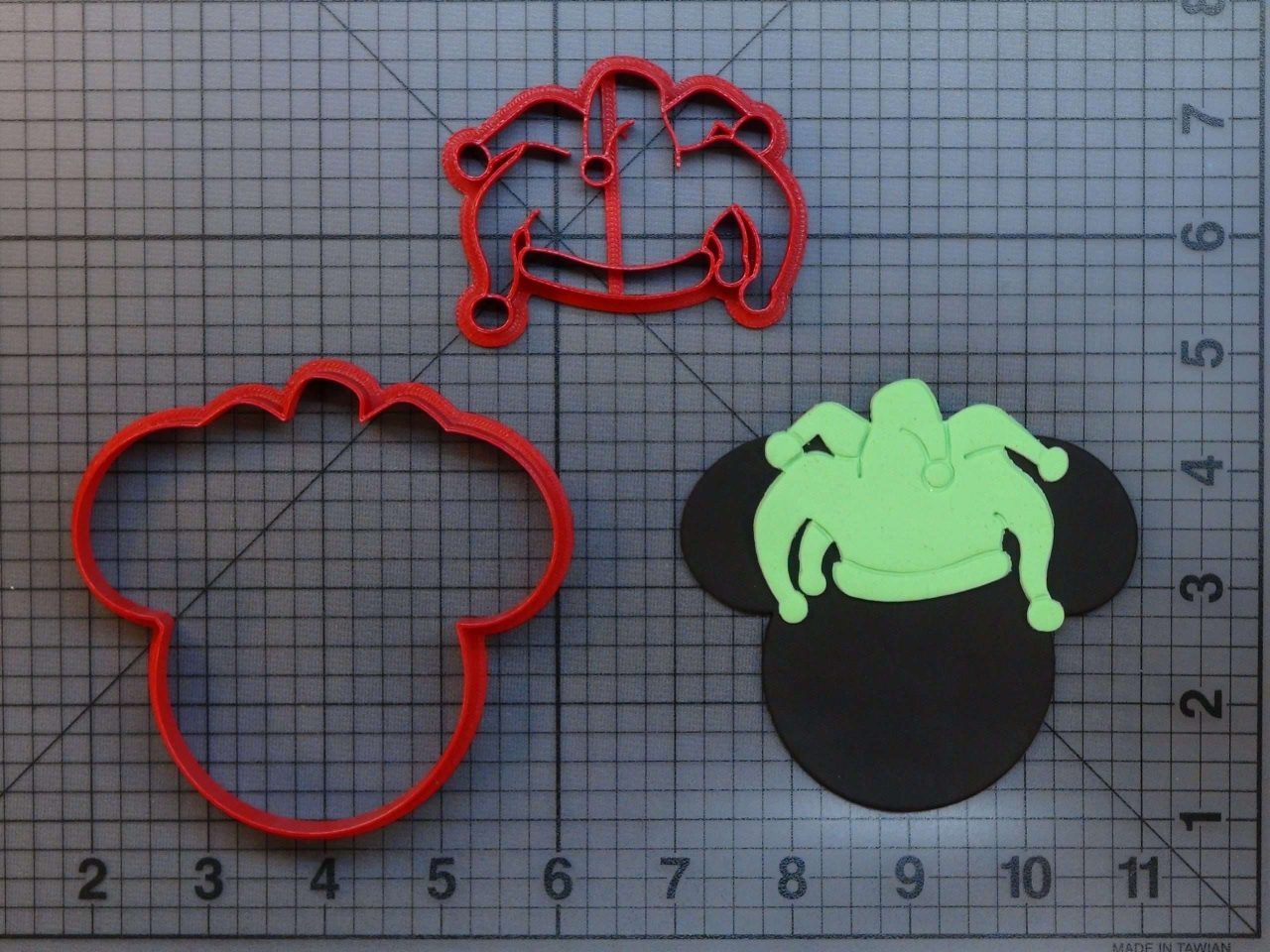 Mickey Mouse Jester 266-B268 Cookie Cutter Set