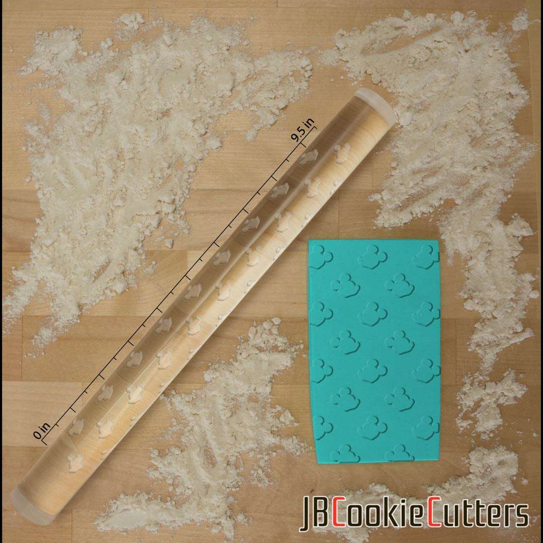 Mickey Mouse Profile 765-436 Rolling Pin
