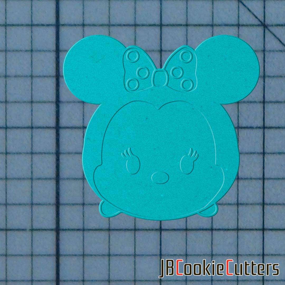 Minnie Mouse 227-239 Cookie Cutter and Stamp Embossed (1)