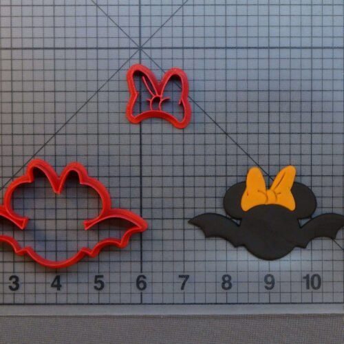 Minnie Mouse Bat 266-B257 Cookie Cutter Set