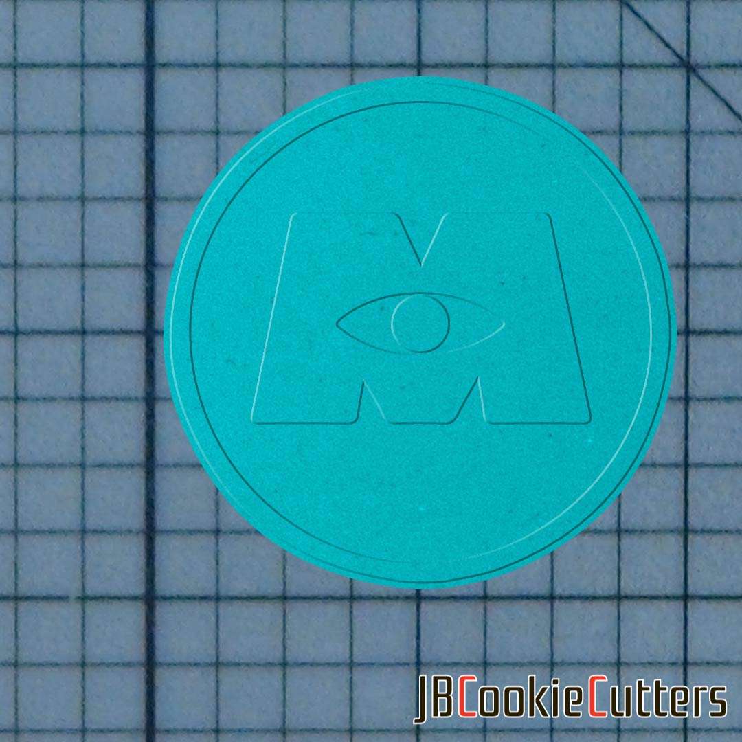 Monster Inc Logo 227-218 Cookie Cutter and Stamp - Image 3