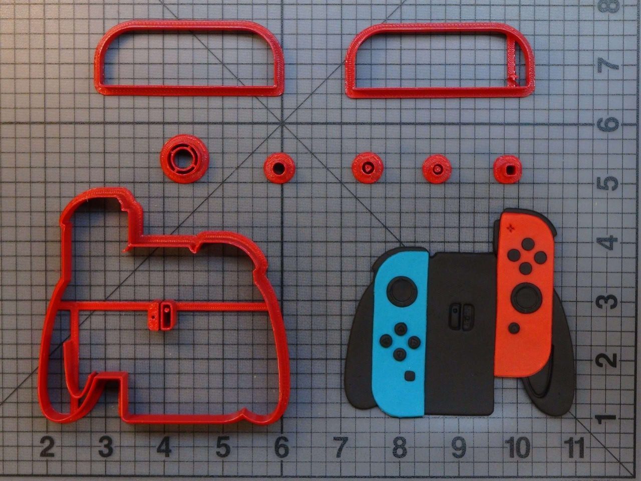 Nintendo Switch Controller 266-B333 Cookie Cutter Set