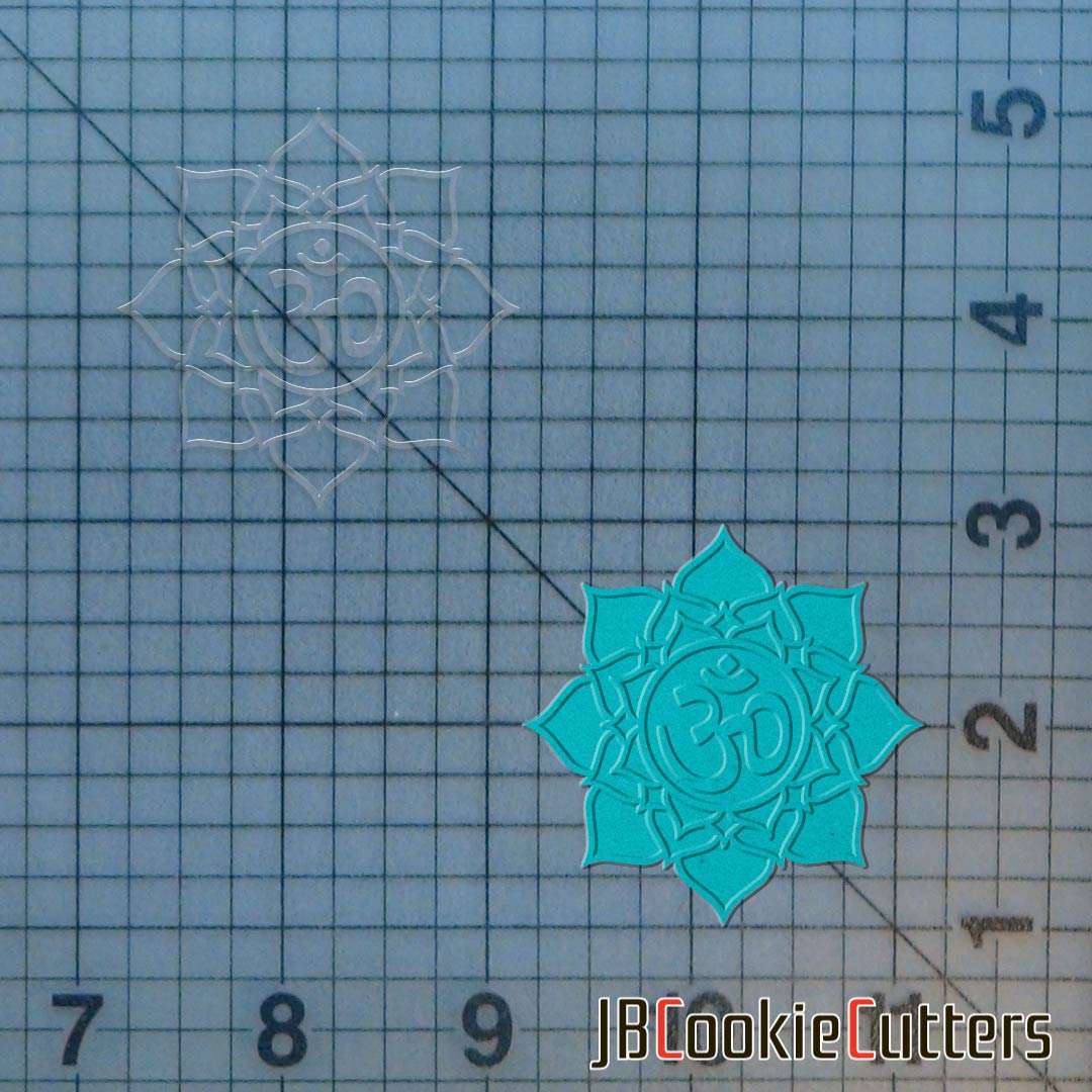 Ohm Lotus 227-247 Cookie Cutter and Stamp - Image 4