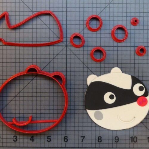 Peppa Pig - Badger 266-B224 Cookie Cutter Set