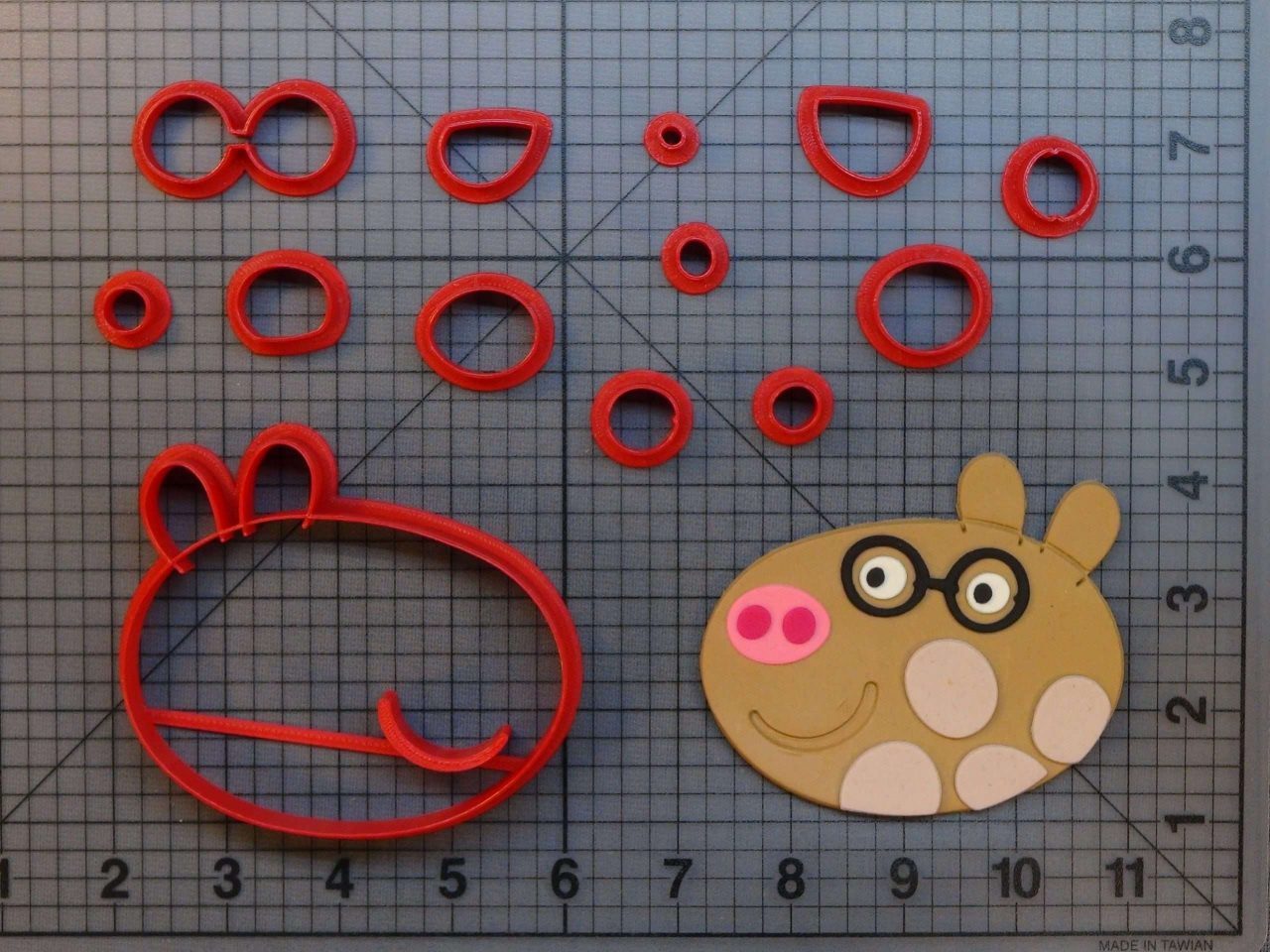 Peppa Pig - Pedro Pony 266-B234 Cookie Cutter Set