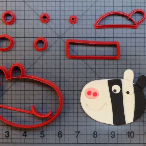 Peppa Pig - Zoe Zebra 266-B226 Cookie Cutter Set