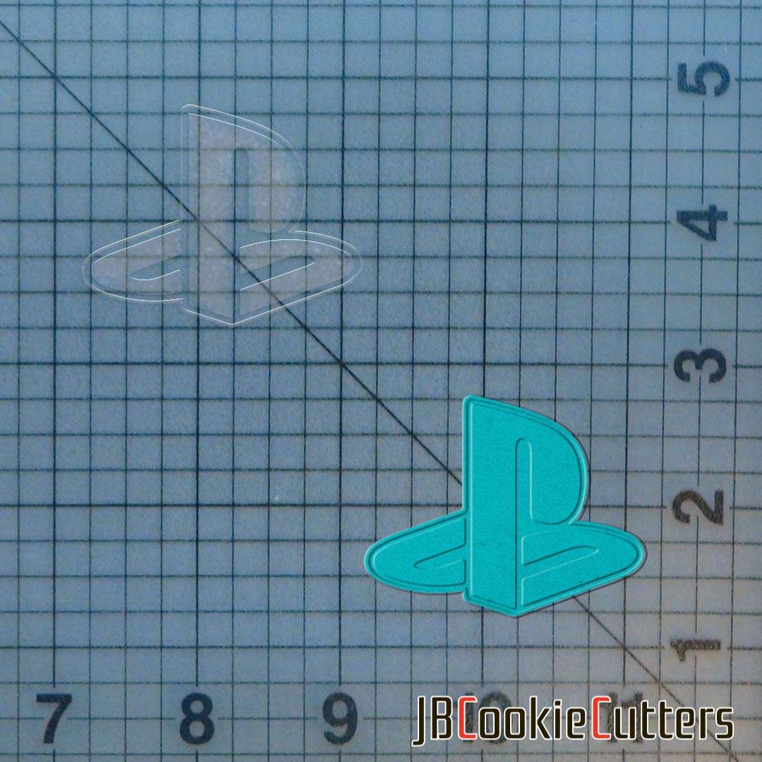 Playstation Logo 227-756 Cookie Cutter and Stamp
