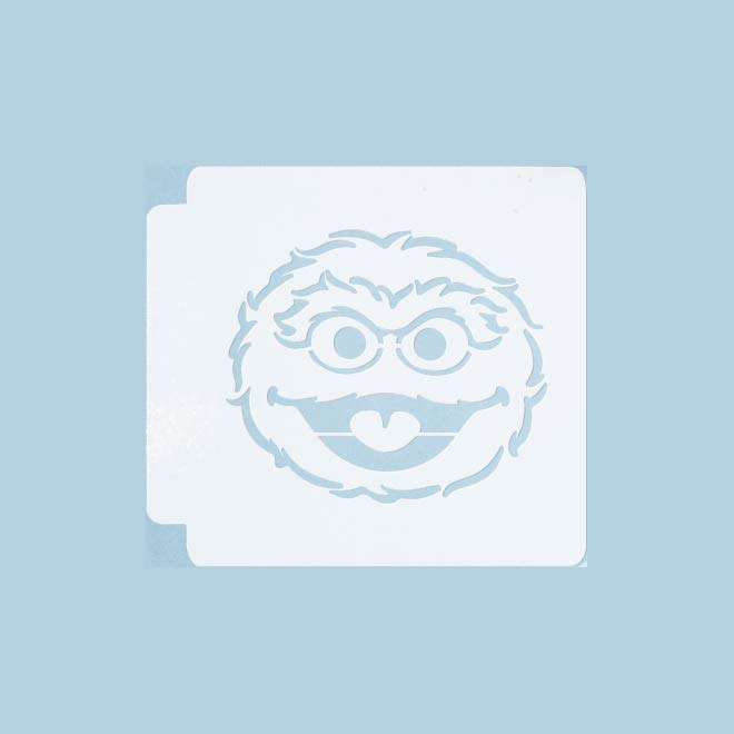 Sesame Street Oscar the Grouch 783-A860 Stencil
