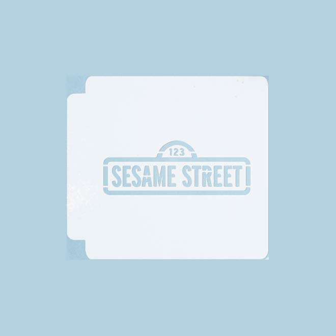 Sesame Street Sign 783-A862 Stencil