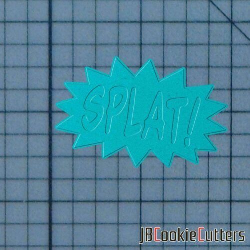 Splat Sign 227-139 Cookie Cutter and Stamp