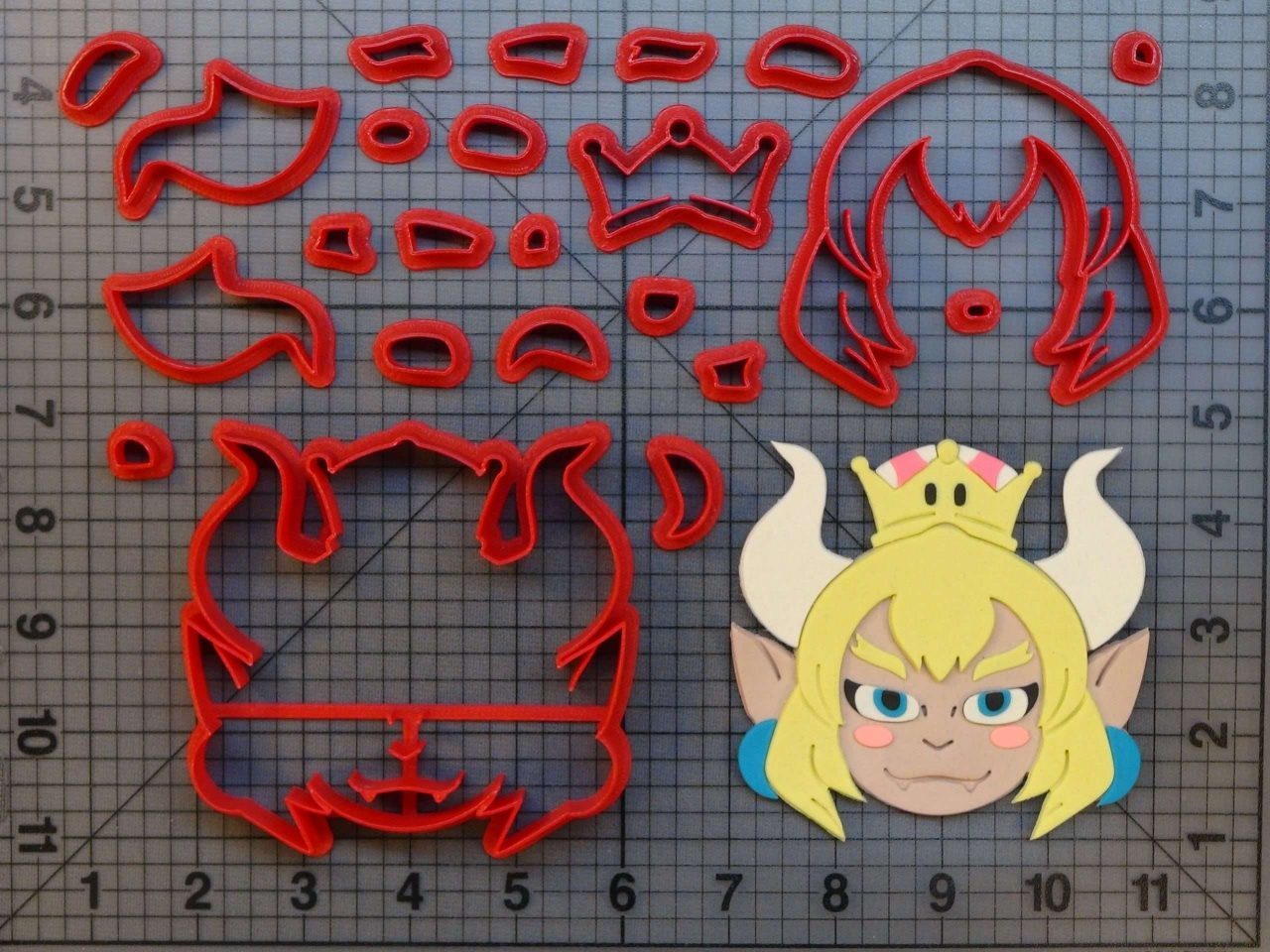 Super Mario - Bowsette 266-B197 Cookie Cutter Set