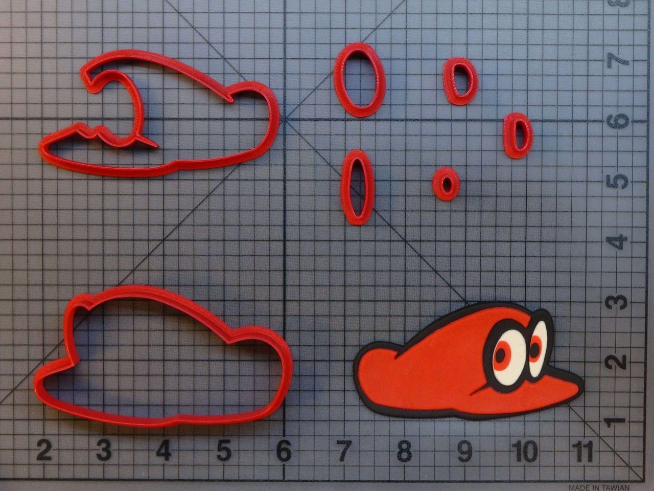 Super Mario Odyssey - Cappy 266-B198 Cookie Cutter Set