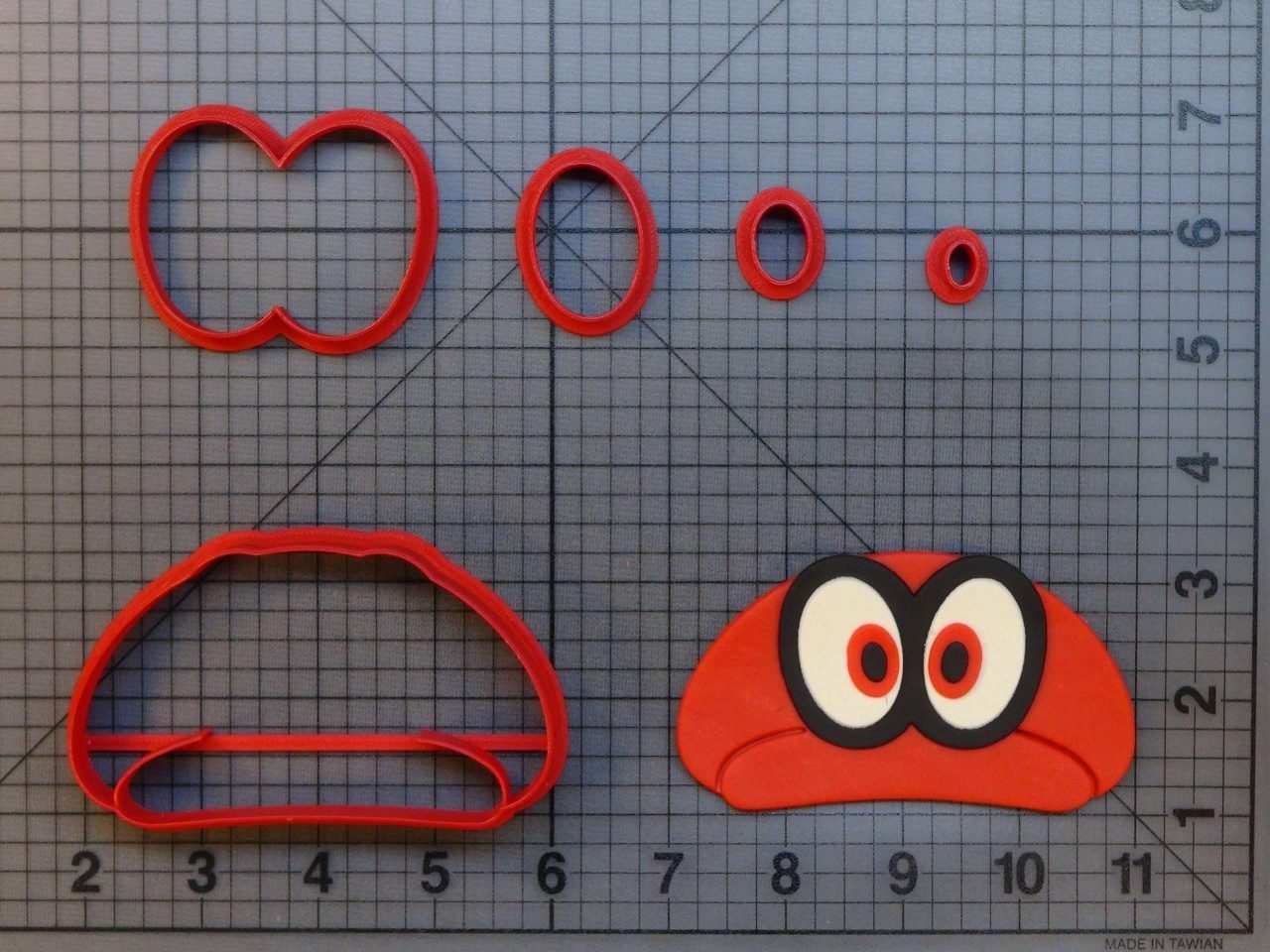 Super Mario Odyssey - Cappy 266-B199 Cookie Cutter Set