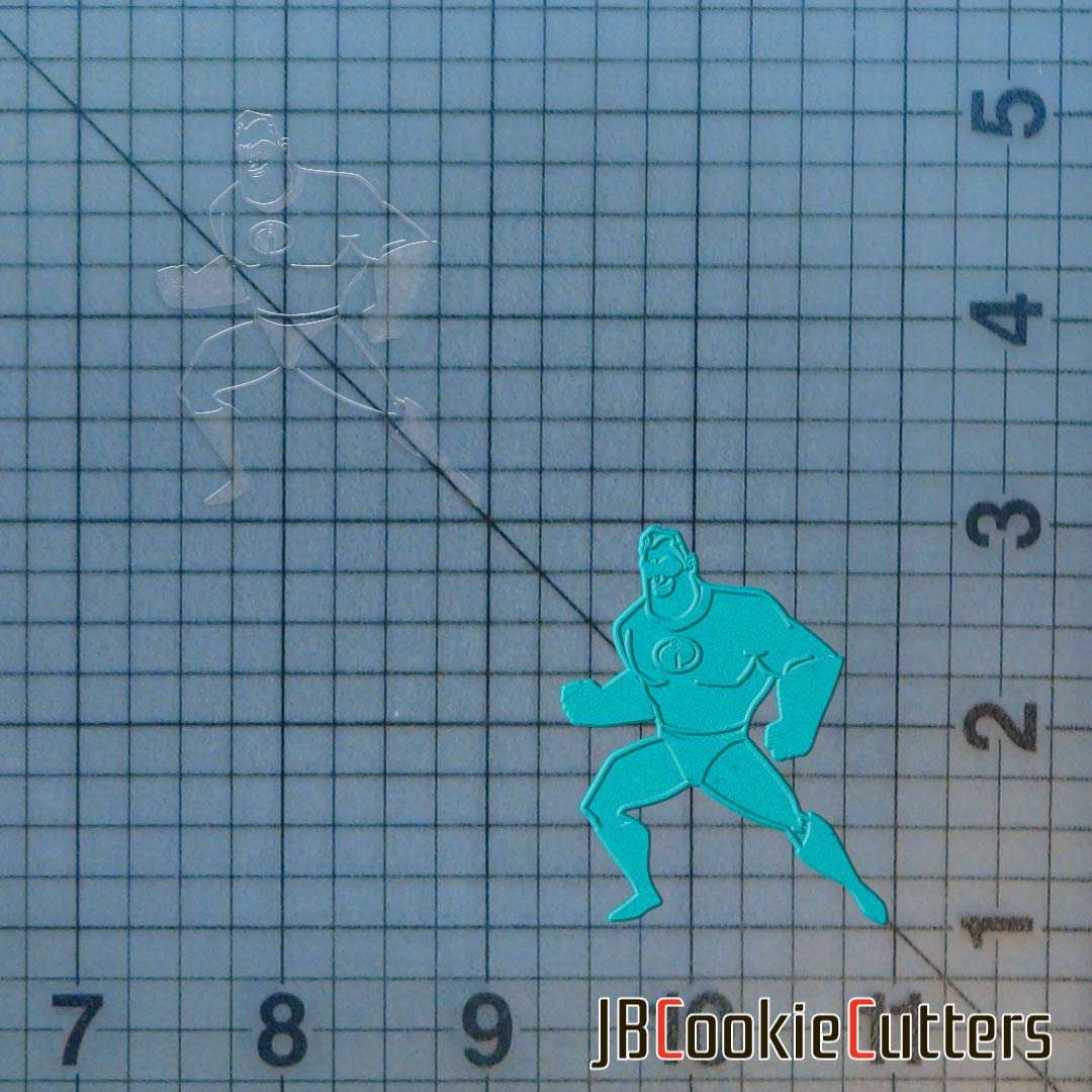 The Incredibles - Mr. Incredible 227-763 Cookie Cutter and Stamp - Image 4