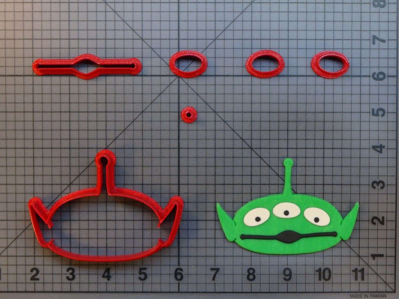 Toy Story - Alien 266-B365 Cookie Cutter Set