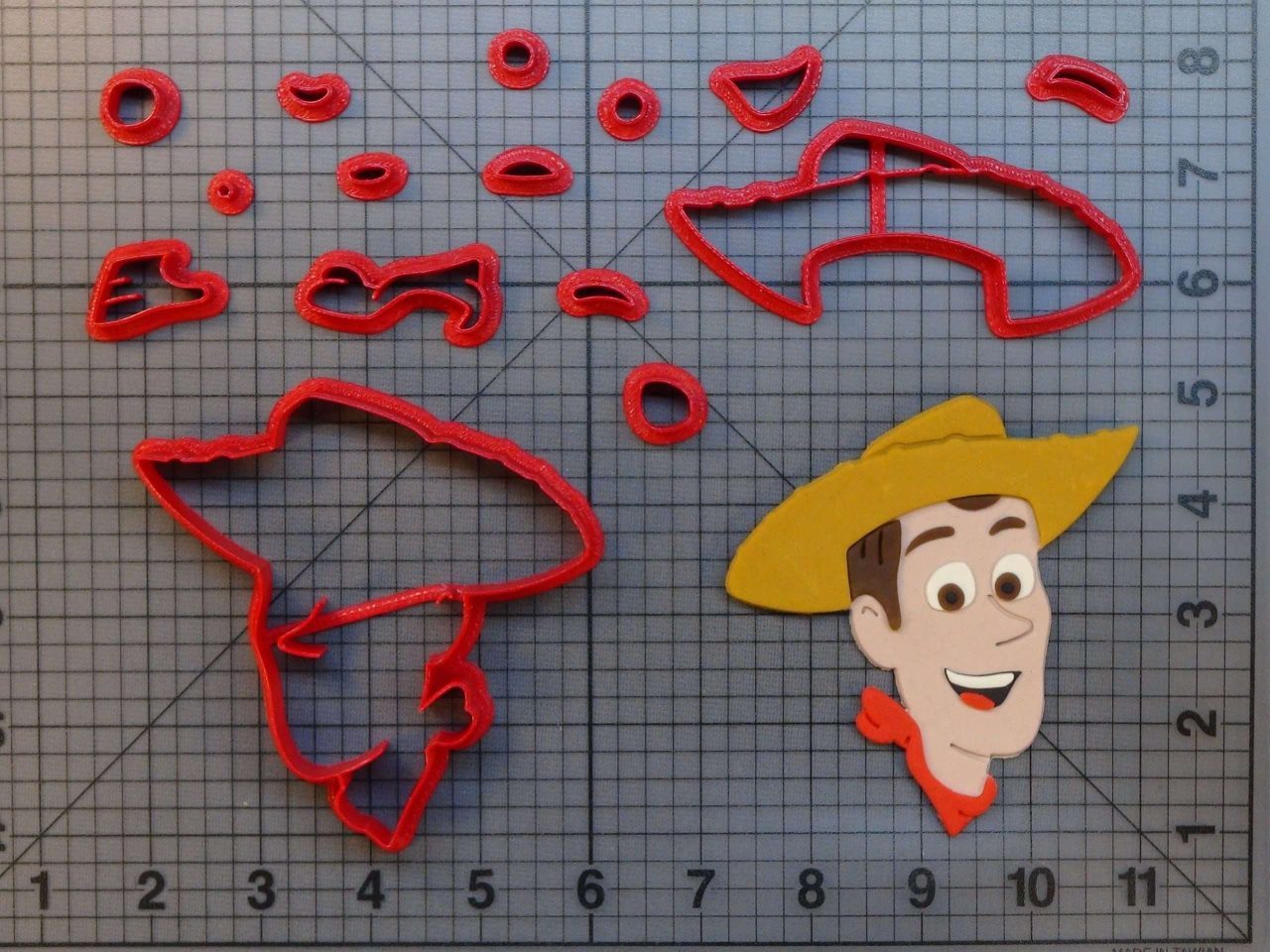 Toy Story - Woody 266-B359 Cookie Cutter Set