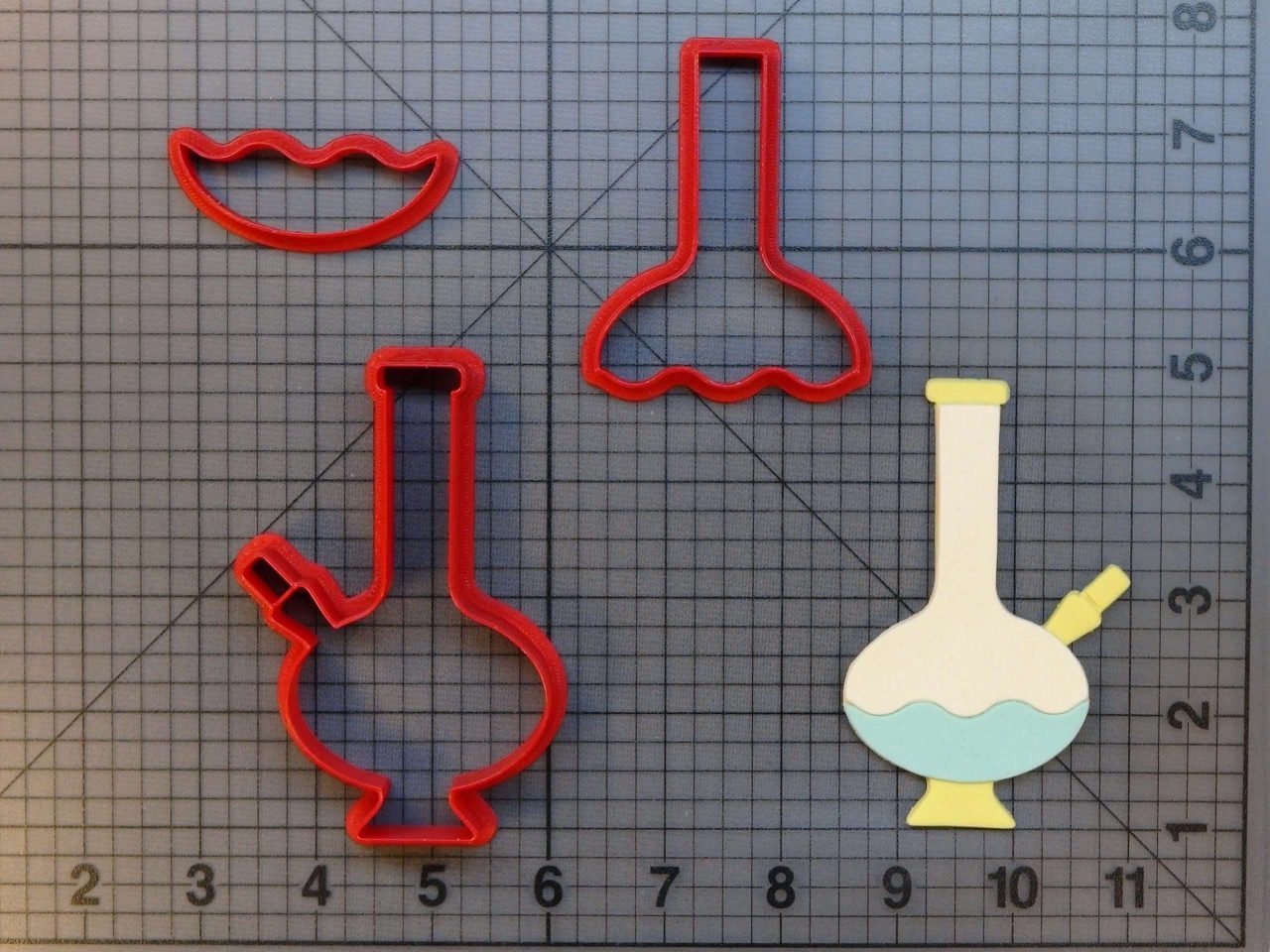 Water Pipe 266-B119 Cookie Cutter Set