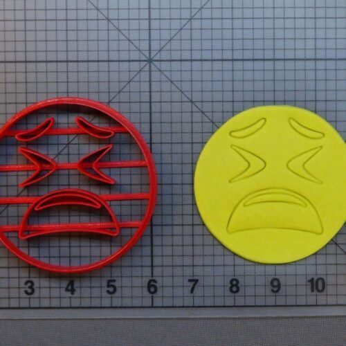 Weary Emoji 266-B245 Cookie Cutter