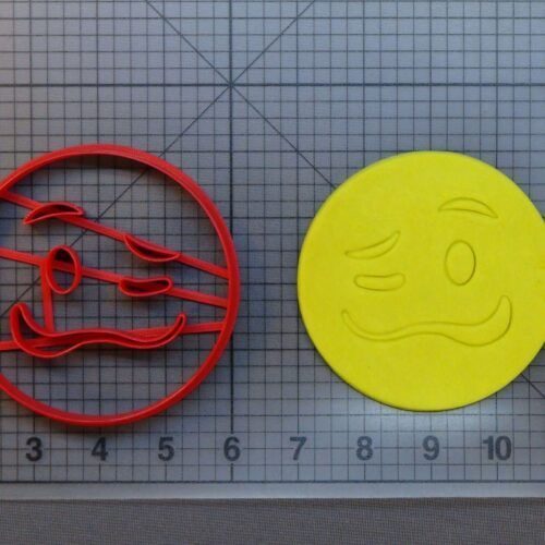 Woozy Emoji 266-B246 Cookie Cutter