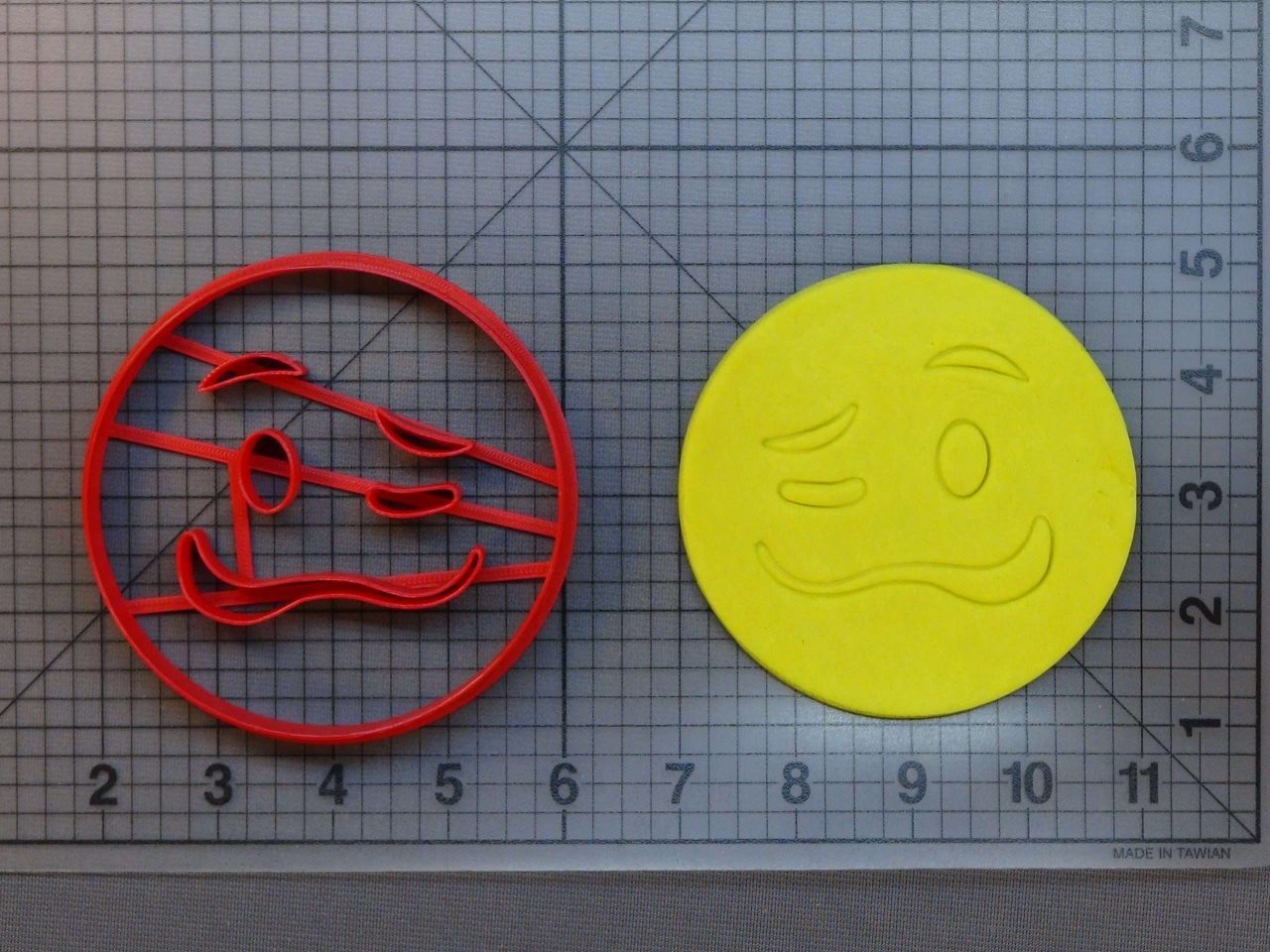 Woozy Emoji 266-B246 Cookie Cutter