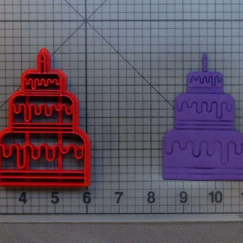 Birthday Cake 266-B414 Cookie Cutter