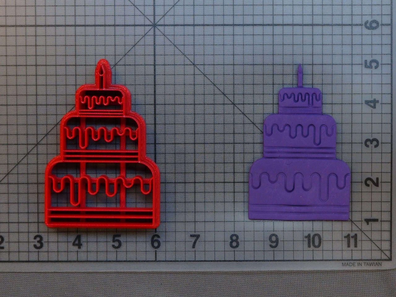 Birthday Cake 266-B414 Cookie Cutter