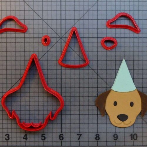 Birthday Dog 266-B390 Cookie Cutter Set