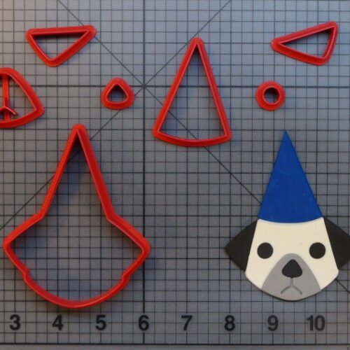 Birthday Dog 266-B391 Cookie Cutter Set
