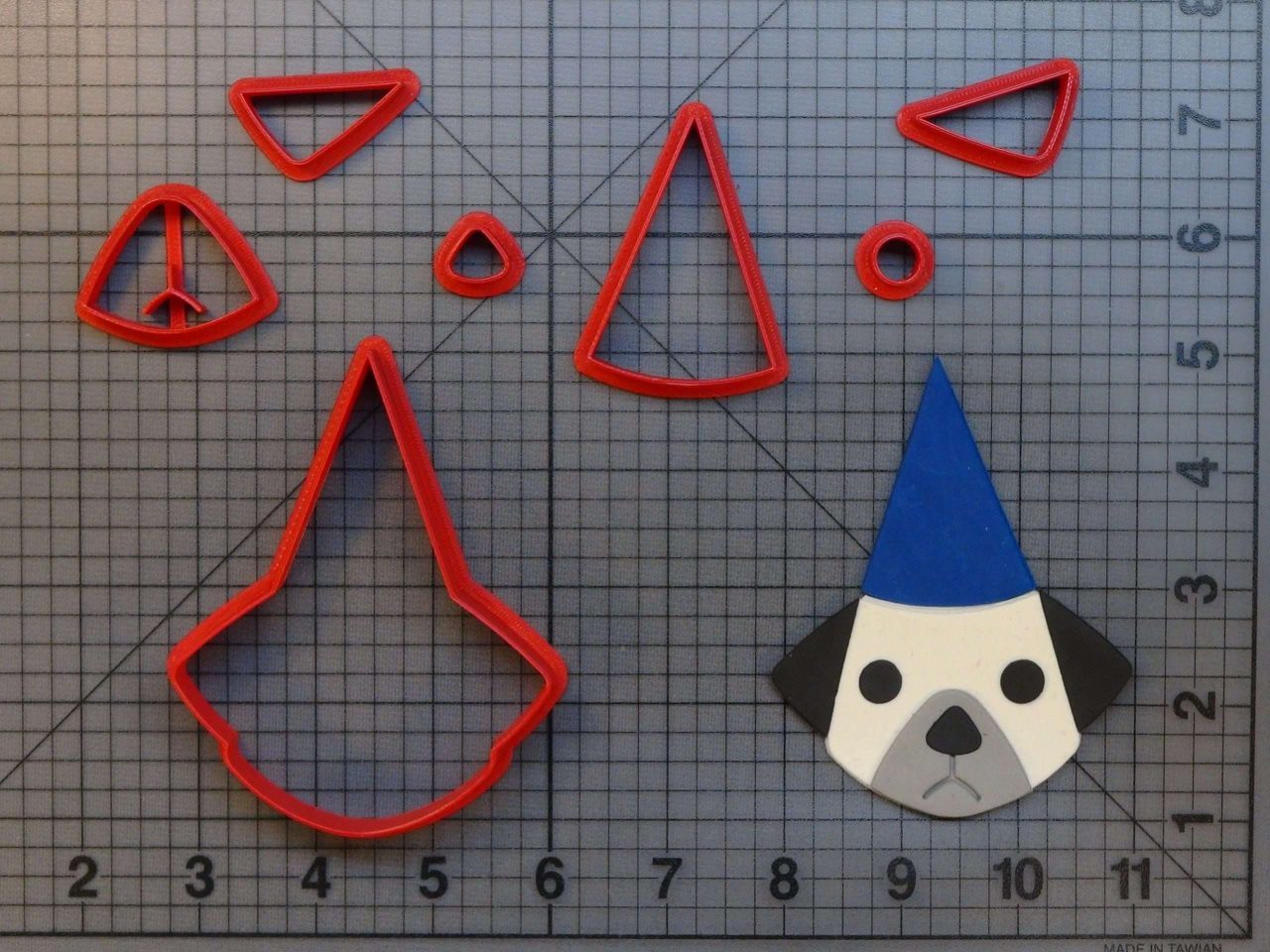 Birthday Dog 266-B391 Cookie Cutter Set
