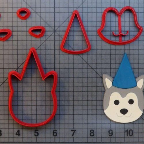 Birthday Dog 266-B393 Cookie Cutter Set