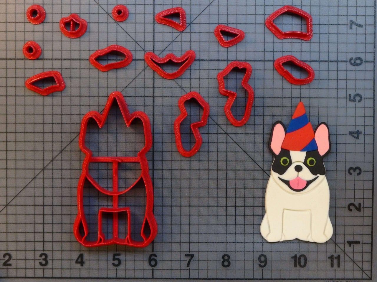 Birthday Dog 266-B395 Cookie Cutter Set