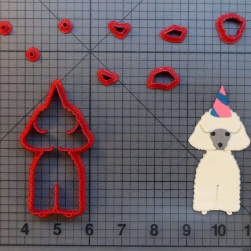 Birthday Dog 266-B396 Cookie Cutter Set