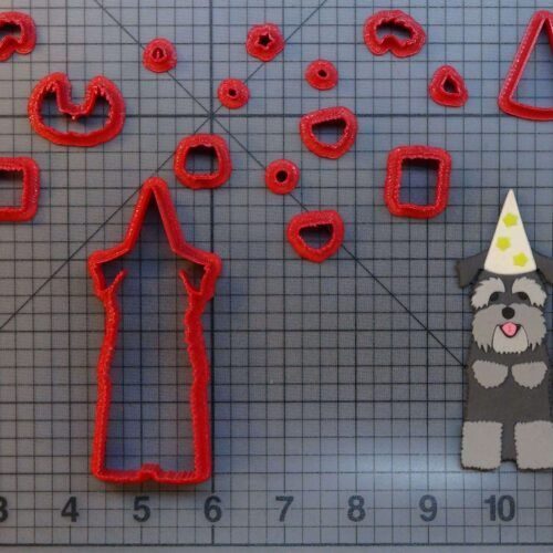 Birthday Dog 266-B397 Cookie Cutter Set