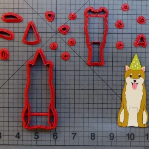 Birthday Dog 266-B398 Cookie Cutter Set