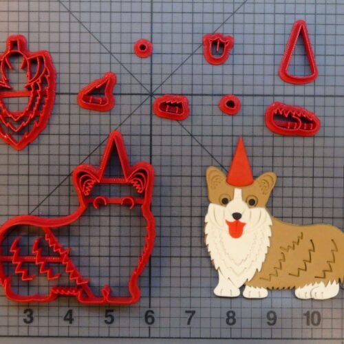 Birthday Dog 266-B401 Cookie Cutter Set