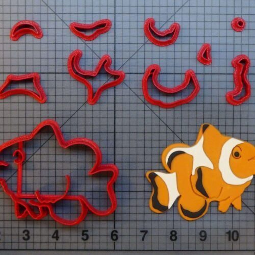 Clownfish 266-B462 Cookie Cutter Set