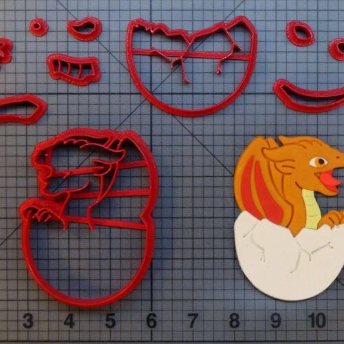 Dragon Egg 266-B444 Cookie Cutter Set