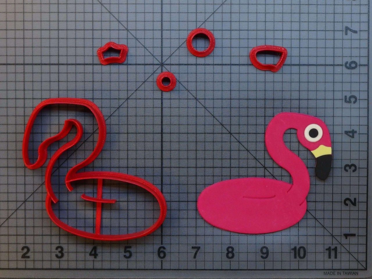 Flamingo Floatie 266-B495 Cookie Cutter Set