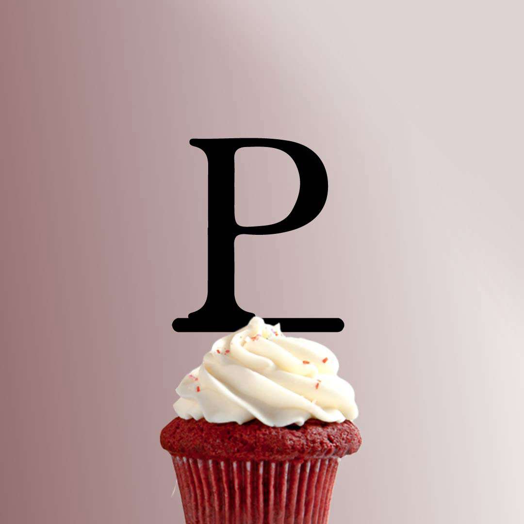 Greek Alphabet Rho 228-078 Cupcake Topper