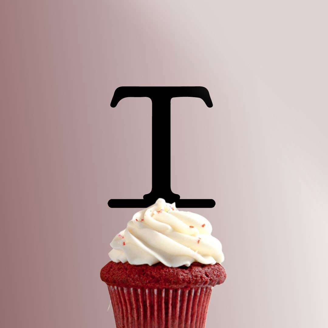 Greek Alphabet Tau 228-080 Cupcake Topper
