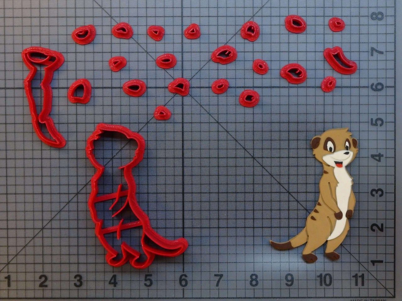 Meerkat 266-B466 Cookie Cutter Set