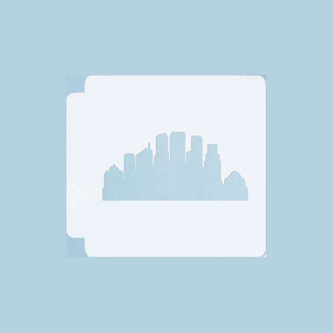 Melbourne Skyline 783-B077 Stencil