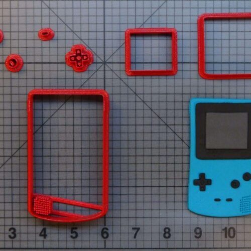 Nintendo GameBoy Color 266-B342 Cookie Cutter Set