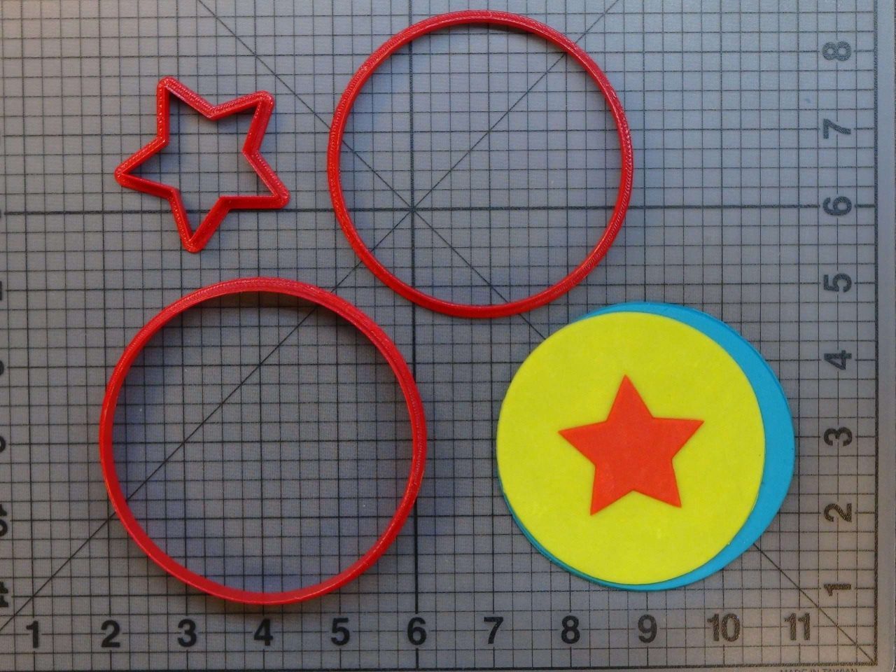 Pixar Ball 266-B372 Cookie Cutter Set
