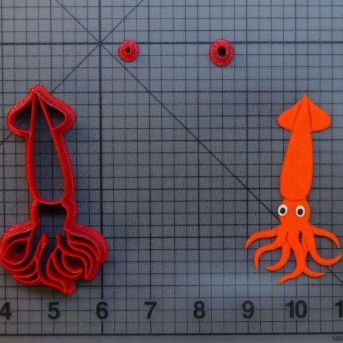 Squid 266-B478 Cookie Cutter Set